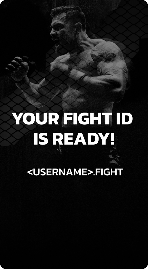 Fight.ID ready confirmation screen